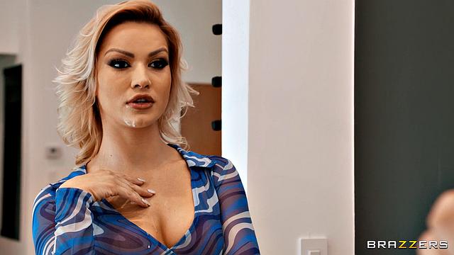 Horny Housewife Gets Creampie