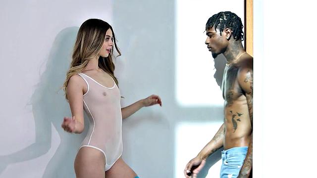 Ebony Super Model Anally Pounded - AllBlackX