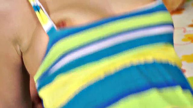 Teenie girl getting holes explored