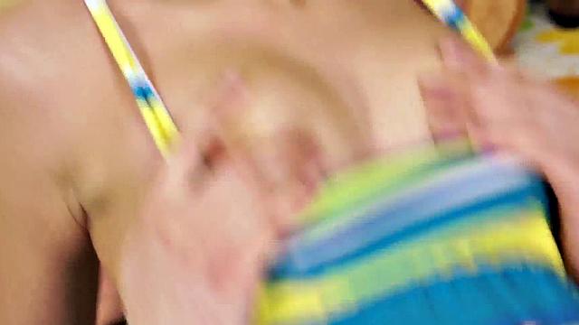 Teenie girl getting holes explored