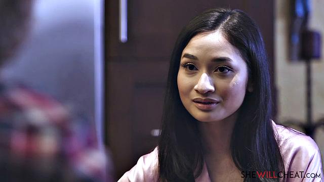 Avery Black cheats with their hung roommate