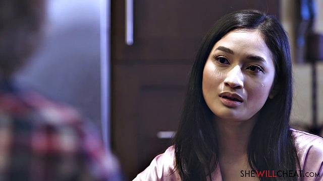 Avery Black cheats with their hung roommate