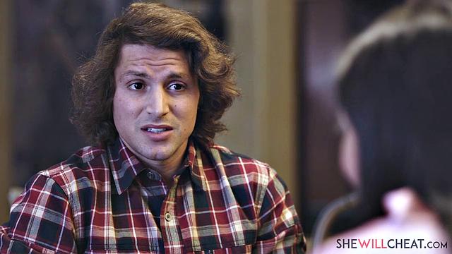 Avery Black cheats with their hung roommate