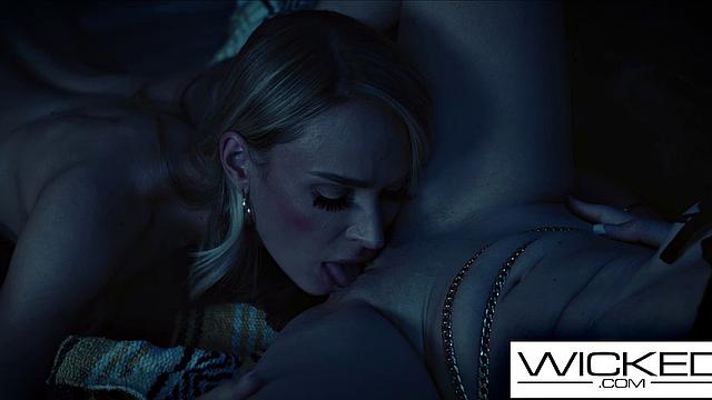 Wicked - Beautiful Emma Hix Stalks Redhead To Eat Her Out