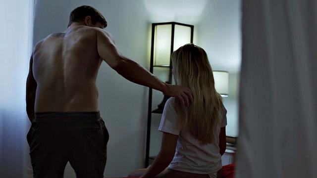 Sinner stepsis deepthroats before getting fucked in doggystyle