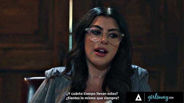 GIRLSWAY - Chanel Camryn Has Romantic Sex With Scarlett Alexis On Piano - SPANISH SUBTITLES