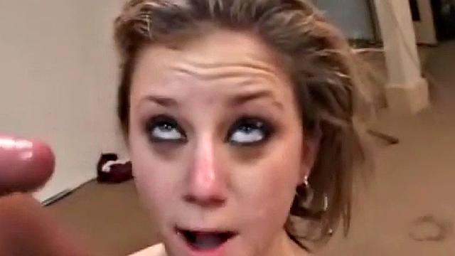 Alex roughly fucked from behind while sucking cock