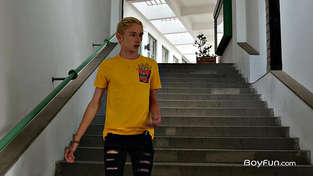 Justin Stone with Kaleb Cross