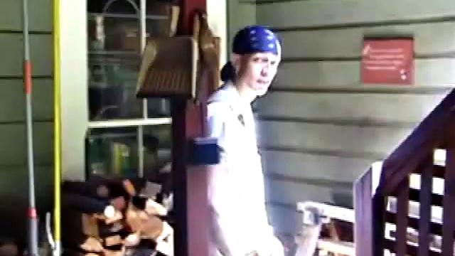 Shane finishes up yard work and heads to bedroom for self pleasuring. Strips naked, works up a boner, enjoys a jerk off session, ends with shooting onto face