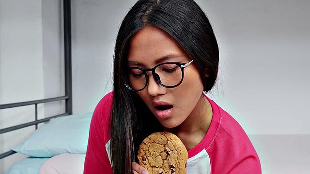 Brunette babes with puffy nipples get kinky with face sitting, pussy fingering, and more!