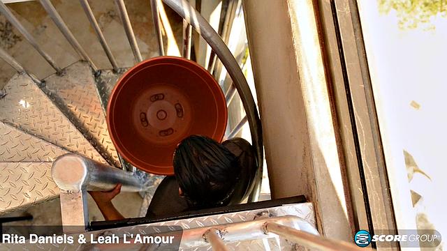 Rita Daniels and Leah L'Amour: dream three-way