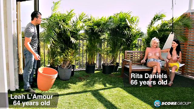 Rita Daniels and Leah L'Amour: dream three-way