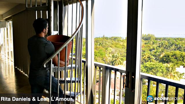 Rita Daniels and Leah L'Amour: dream three-way