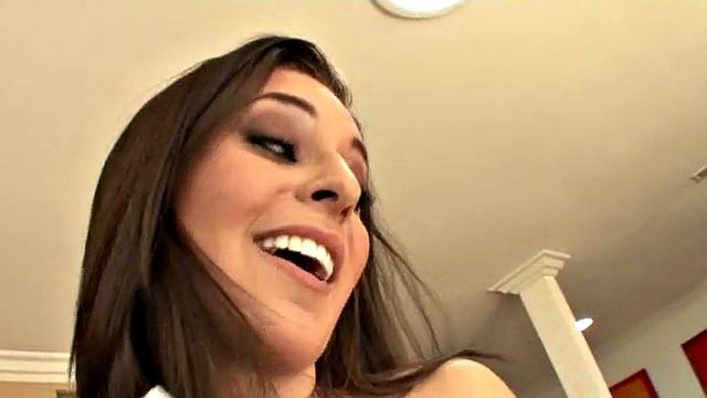 Teen sucks off grandpa in close-up POV