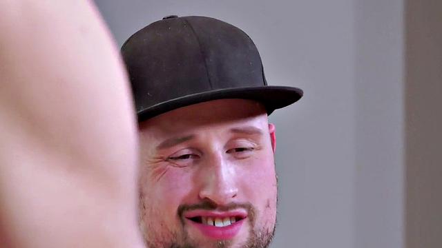 Amateur jock threeway after sucking dick and rimjob