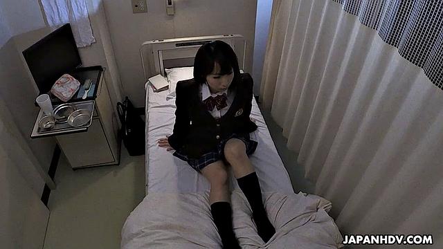 Kai Miharu wakes in the hospital to the sounds of a nurse getting fucked