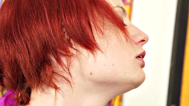 Redhead Libuse Plays Games With Cock