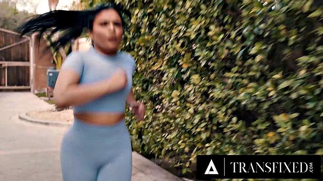 TRANSFIXED - Blake Lovely ANAL CREAMPIES Summer During Steamy Rough Fuck Session