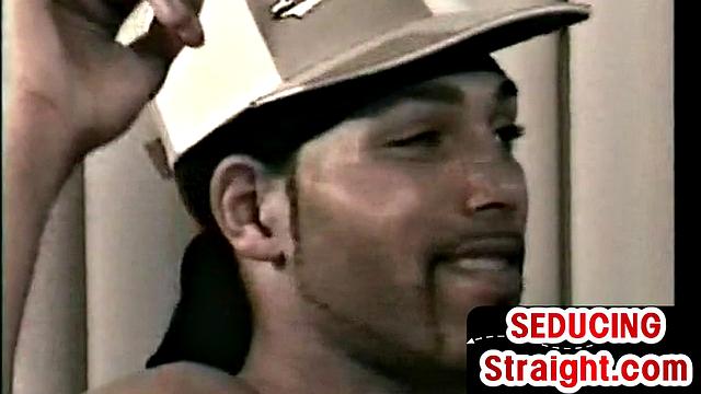 Amateur Black str8 sucked by DILF till cum in vintage