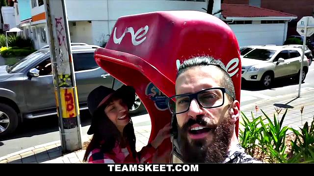 Ham and Pussy Sandwich