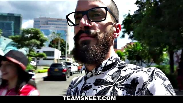 Ham and Pussy Sandwich