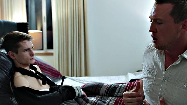 Skinny taboo loving twink barebacked by stepdaddy