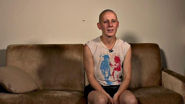 BDSM babe anally drilled and spanked by crowd in public