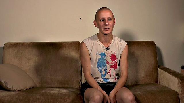 BDSM babe anally drilled and spanked by crowd in public