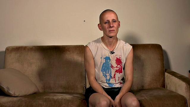 BDSM babe anally drilled and spanked by crowd in public