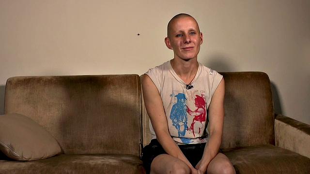 BDSM babe anally drilled and spanked by crowd in public