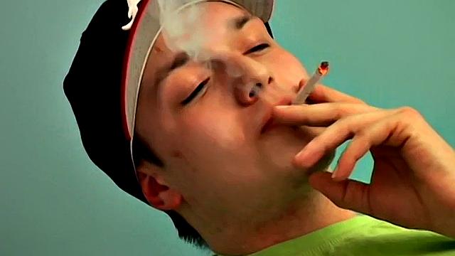 Straight Buddies Smoke Sex! - Straight Buddies Get It On!