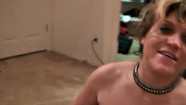 Hot Blonde Blowjob for her Boyfriend