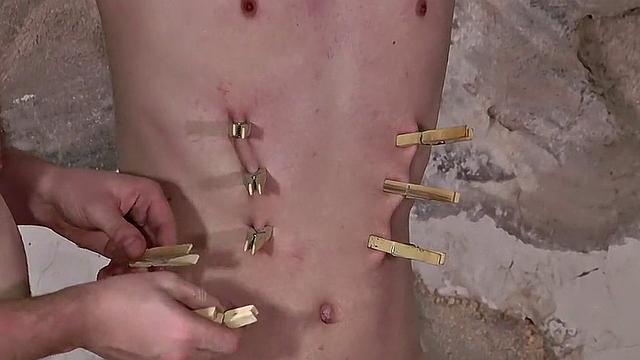 Jake Hunter and Sean Taylor take turns pounding each other deep