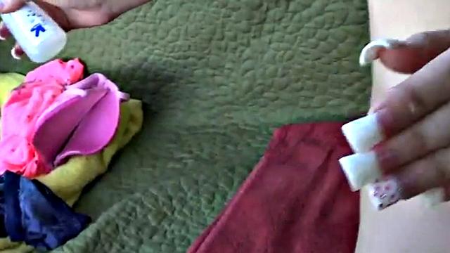 Britney Blue Masturbates with Dildo Slut