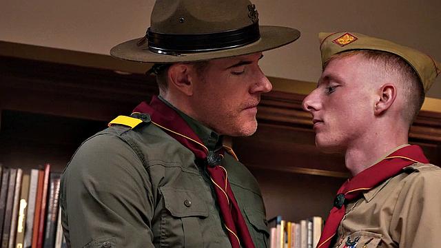 Newbie scout by mature dude after deepthroat