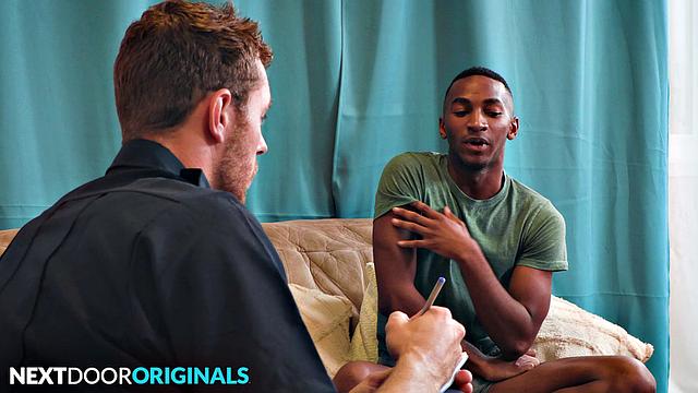 Beefy Cop Fucks BBC Twink - NextDoorStudios