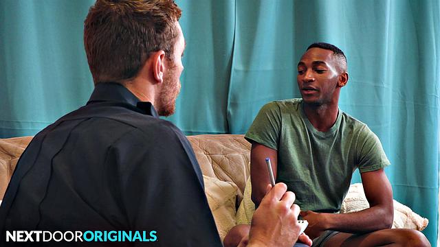 Beefy Cop Fucks BBC Twink - NextDoorStudios