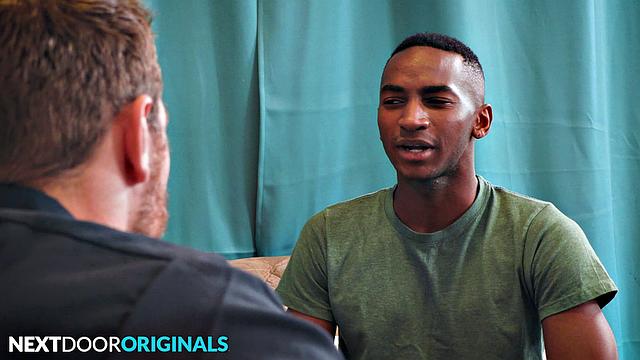 Beefy Cop Fucks BBC Twink - NextDoorStudios