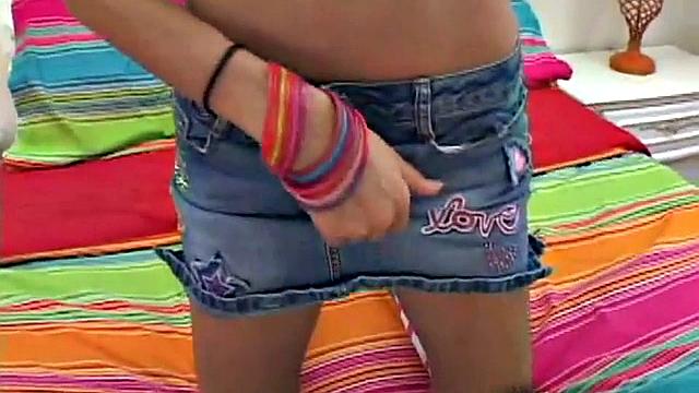 Young Yasmin Playing with Pussy and Fingering Hard