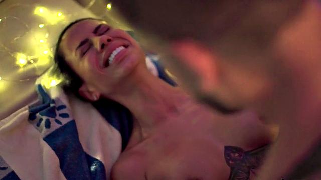 WAM anal Latin MILF asslicked and fucked by rimming BF