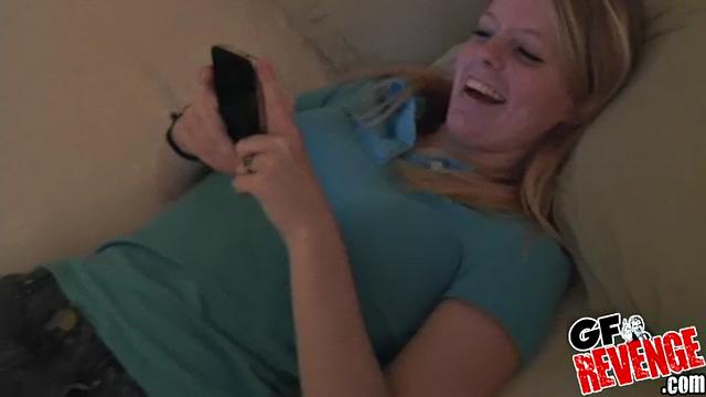 Zoey's tight pussy fingered and licked in doggy-style while she rides a hard rod