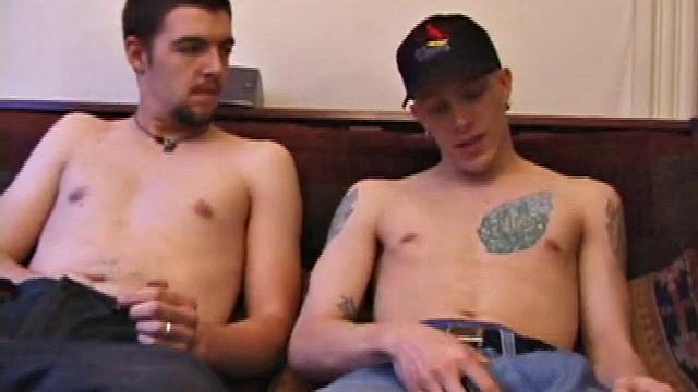 Shane and Garrett are back to have some fun together and we get a front row seat. Shane's perfect cock is rock hard and Garrett doesn't waste any time going down on it.