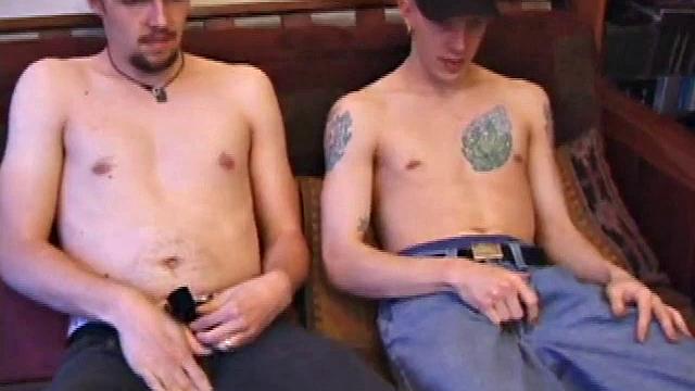 Shane and Garrett are back to have some fun together and we get a front row seat. Shane's perfect cock is rock hard and Garrett doesn't waste any time going down on it.
