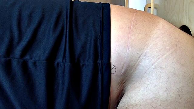 Gloryhole mature gay fucked by Ebony after BJ