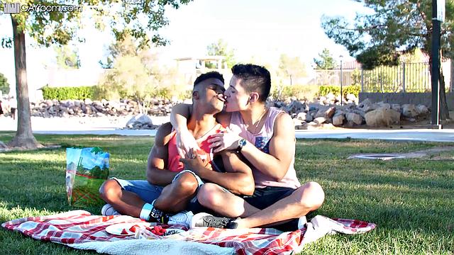 Picnic In The Park With A Hot Babe