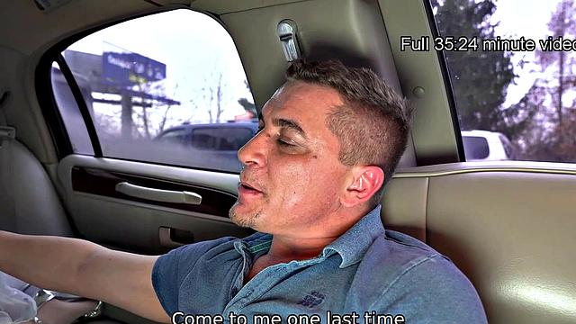 VIP4K. Bride in stockings banged on the way to wedding ceremony