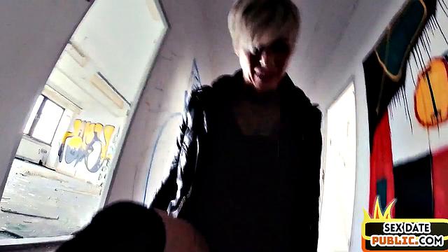 German public amateur tattooed MILF POV fucked on sex date