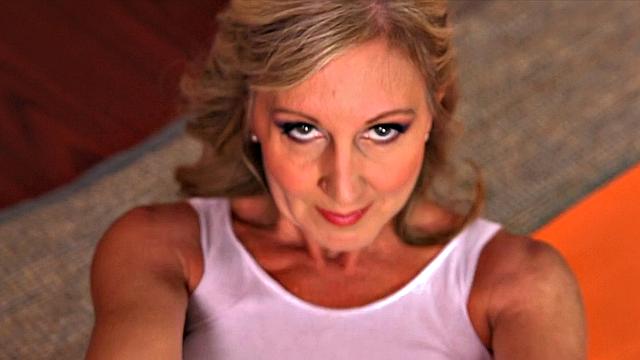 Jenna's yoga session