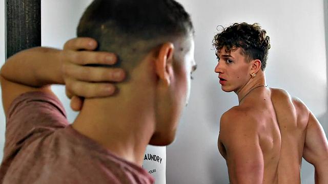 Handsome stud barebacked by BF after cocksucking