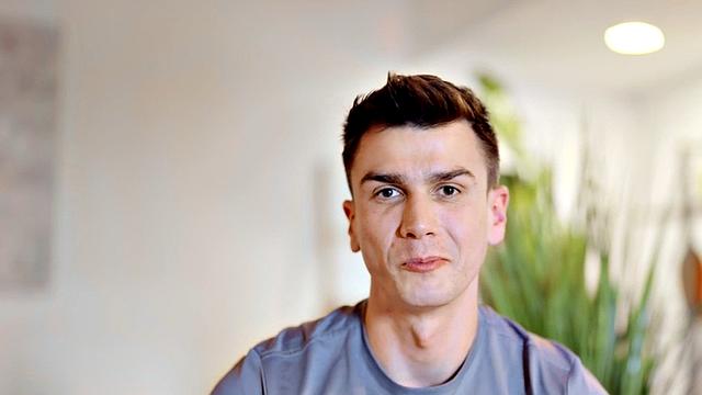 Solo athletic jock wanking dick